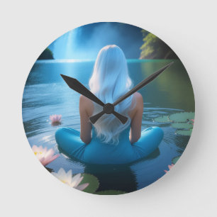 MEDITATION - YOGA - WELLNESS - CARPE DIEM ROUND CLOCK