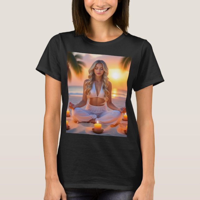 MEDITATION - YOGA - WELLNESS - CARPE DIEM T-Shirt (Front)