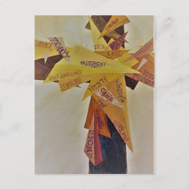 Meditations on the Meaning of the Cross postcard (Front)