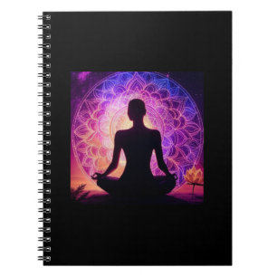 Meditative Mandala Spiral Notebook