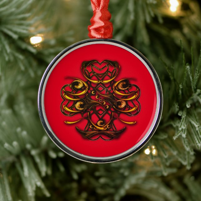 "Meditative Poetry", Metal Tree Decoration (Tree)