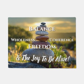 Meditative Uplifting Doormat
