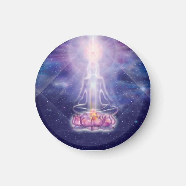 Meditator Magnet (Front)