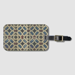 Mediteranean Mosaic Luggage Tag