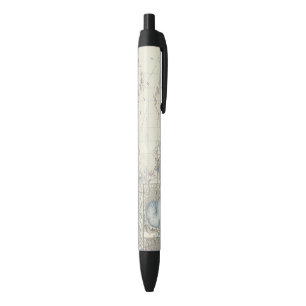 Mediterranean Basin Black Ink Pen
