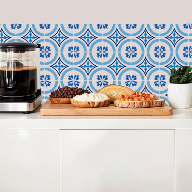 Mediterranean Blue Tiles (Creator Uploaded)