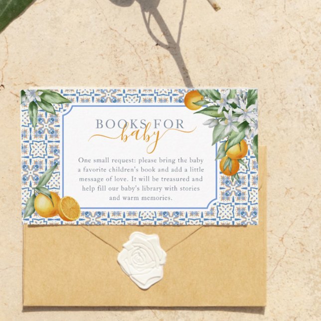 Mediterranean Citrus Book for Baby Enclosure Card (Creator Uploaded)