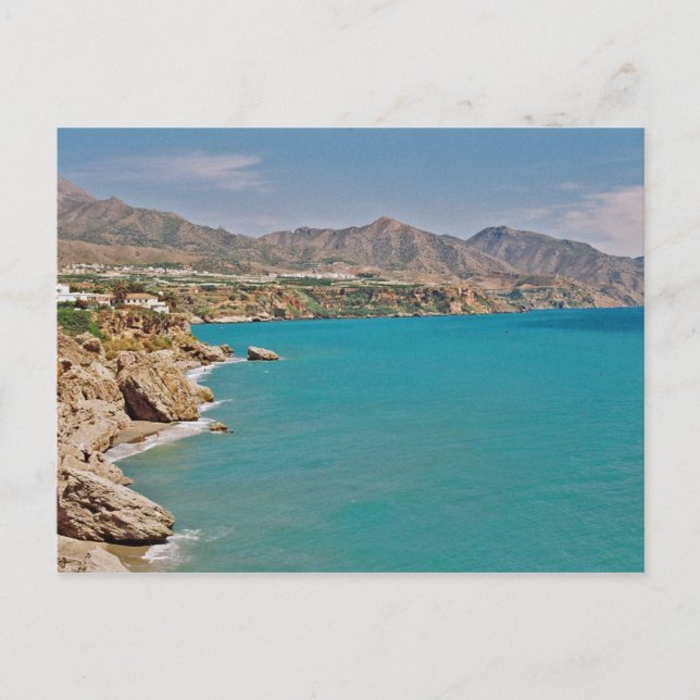 Mediterranean Coast Postcard (Front)