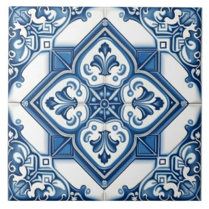 Mediterranean Decorative Pattern Tile