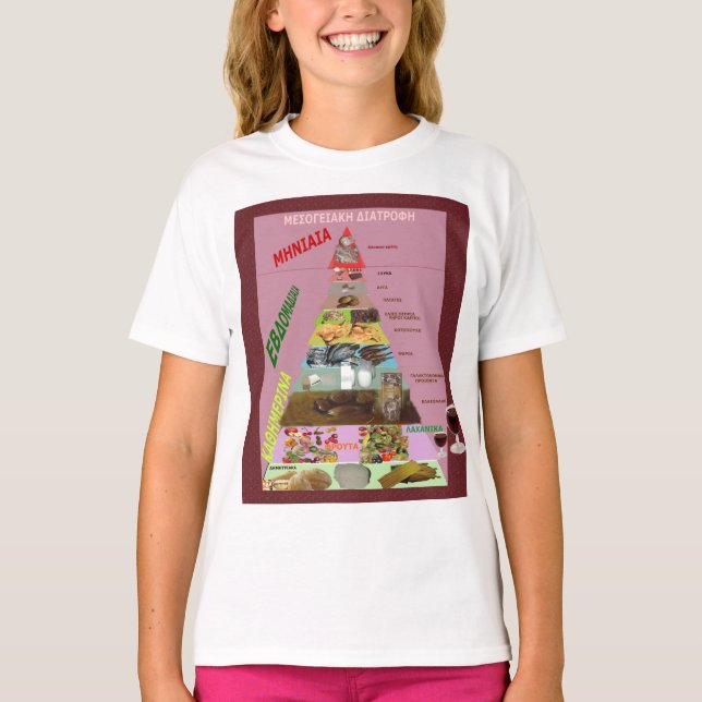 Mediterranean Diet T-Shirt (Front)