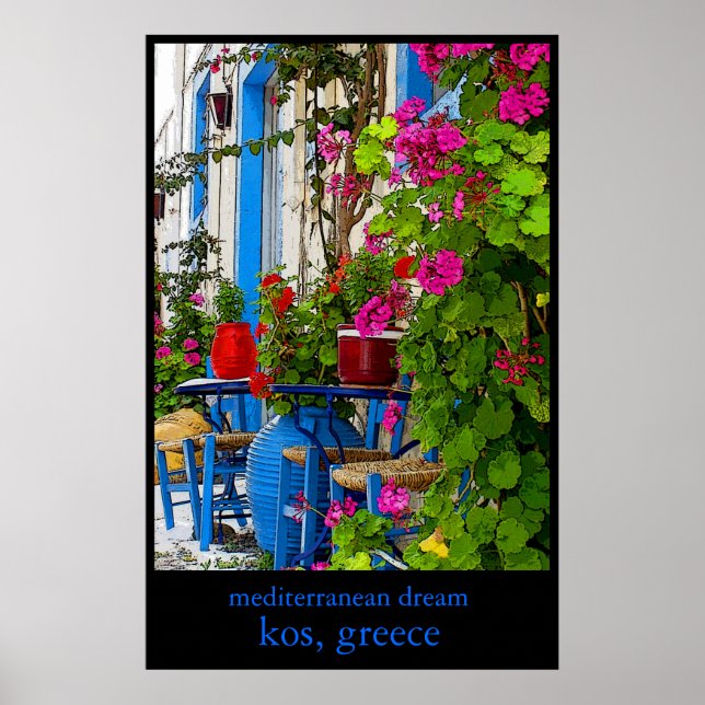 mediterranean dream poster (Front)