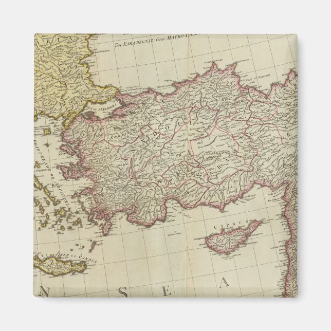 Mediterranean East Magnet (Front)