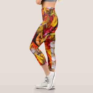 Mediterranean flavours capri leggings