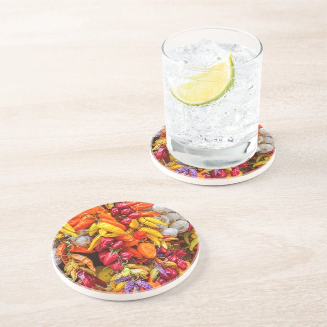 Mediterranean flavours coaster (Side)