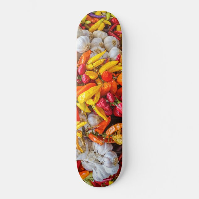 Mediterranean flavours skateboard (Front)