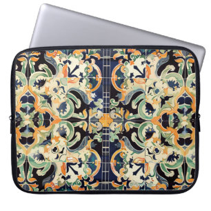 Mediterranean Flourish Laptop Sleeve