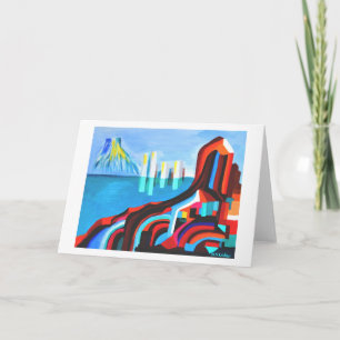 Mediterranean Holiday Card