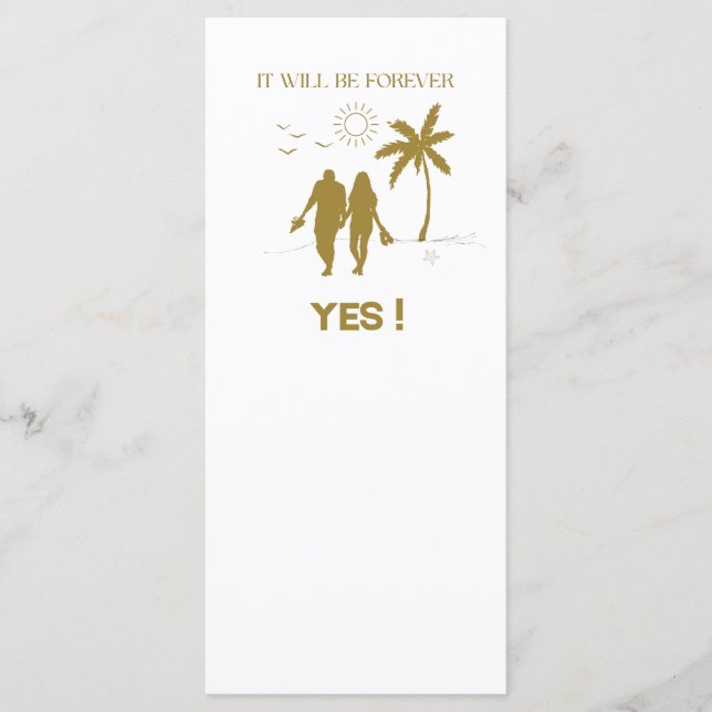Mediterranean Honeymoon Romantic woman Menu (Front)