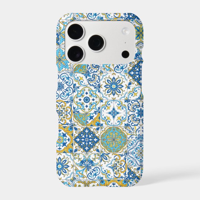 Mediterranean hues/ Azulejo tiles (Back)