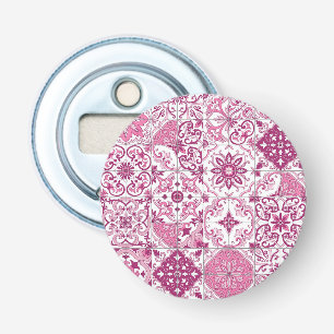 Mediterranean hues/ Azulejo tiles Bottle Opener
