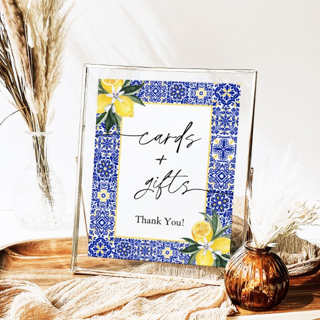 Mediterranean Italian Lemon Cards and GIfts Sign (Creator Uploaded)