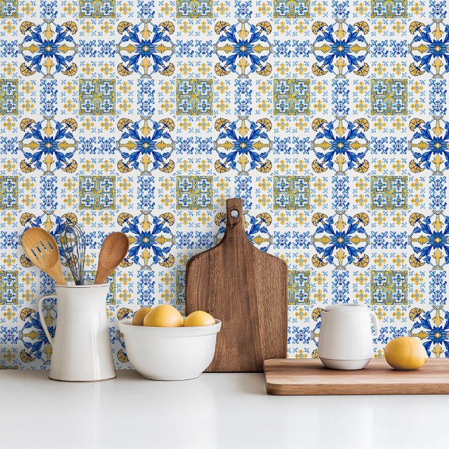 Mediterranean Italian tile design seamless (Creator Uploaded)