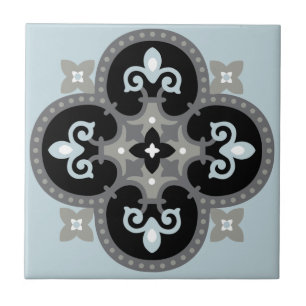 Mediterranean kitchen backsplash tiles