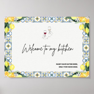 Mediterranean Kitchen Sign