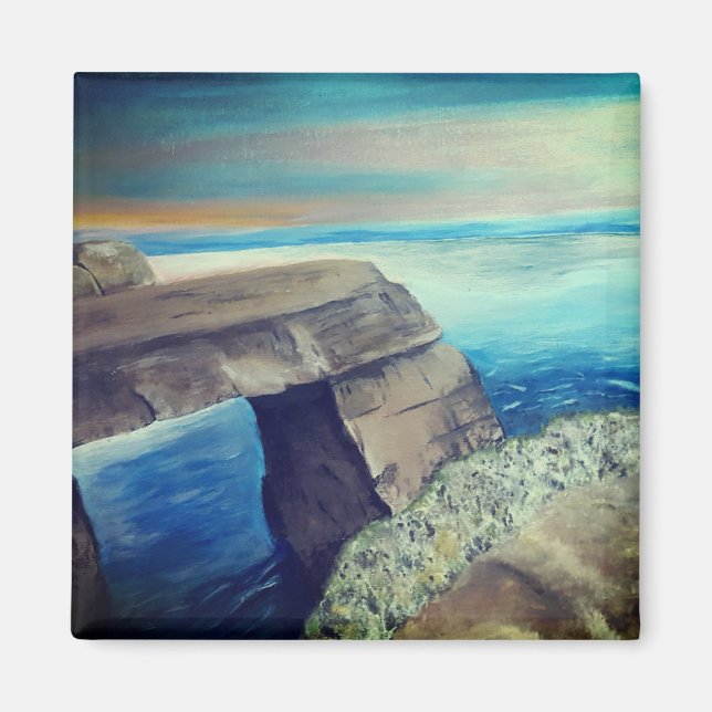 Mediterranean Landscape Magnet (Front)