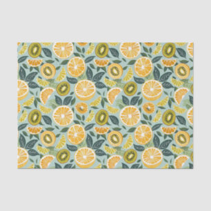 Mediterranean Lemon Botanical Tissue Paper