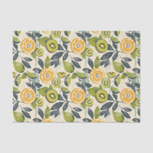  Mediterranean Lemon Botanical Tissue Paper