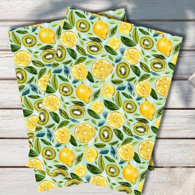  Mediterranean Lemon Botanical Tissue Paper (Creator Uploaded)