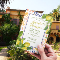 Mediterranean Lemon Her Main Squeeze Bridal Shower