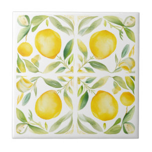 Mediterranean Lemon Tuscany Design Tile