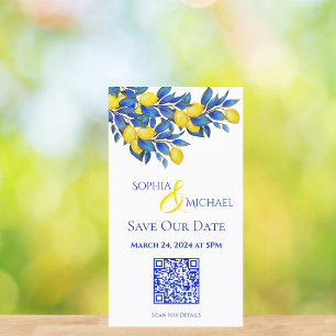 Mediterranean-Lemons-Save the Date-QR code- Business Card
