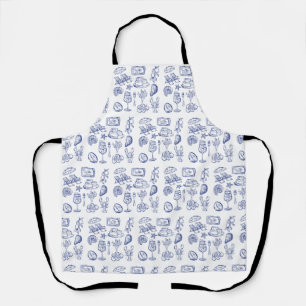 Mediterranean Life Outline Apron