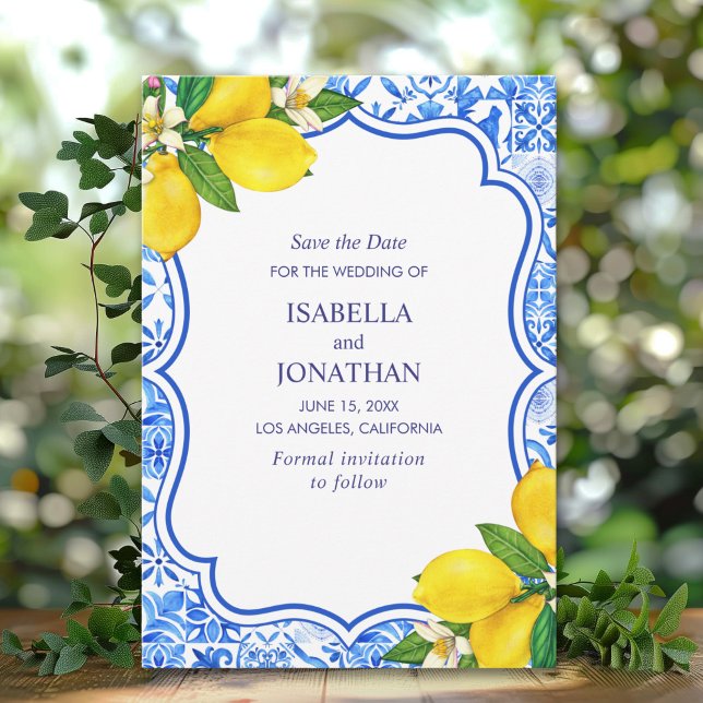 Mediterranean Love: A Wedding Celebration Save The Date (Creator Uploaded)