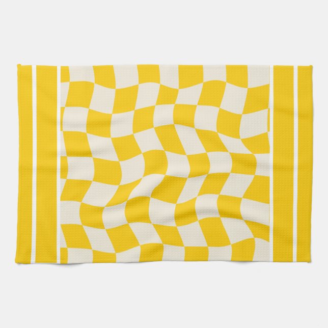 Mediterranean Mix & Match Kitchen  Tea Towel (Horizontal)