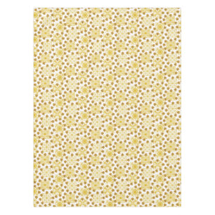 Mediterranean Mood Golden Summer Tile Tablecloth