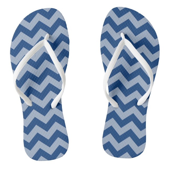 Mediterranean Moroccan Moods Chevrons Jandals (Footbed)