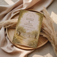 Mediterranean Olive Grove Countryside Wedding