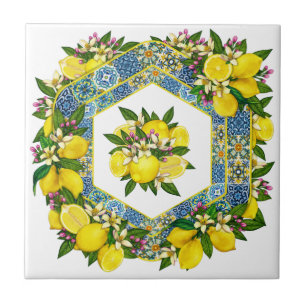 Mediterranean Pattern Colour 7 Ceramic Tile