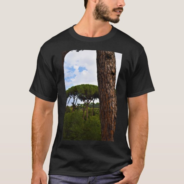 Mediterranean Pines T-Shirt (Front)