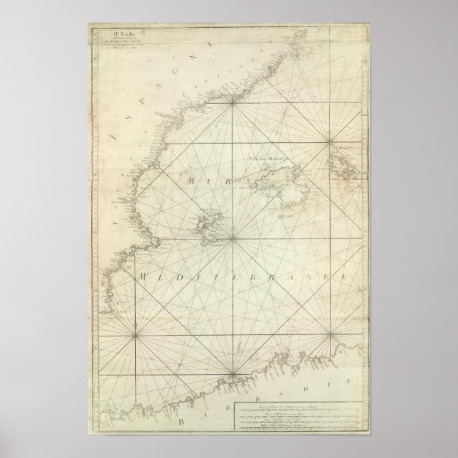 Mediterranean Sea 6 Poster (Front)