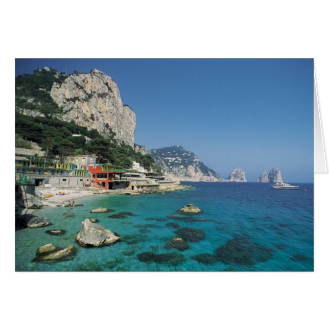 Mediterranean Sea Coast Beach of Italy (Front Horizontal)