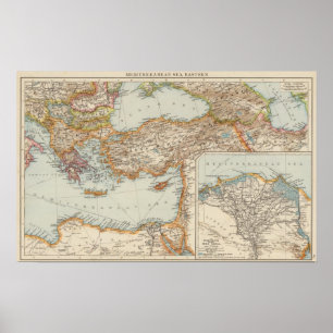 Mediterranean Sea E Poster