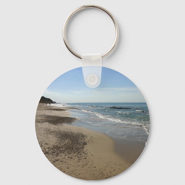 Mediterranean Sea, Israel Key Ring (Front)