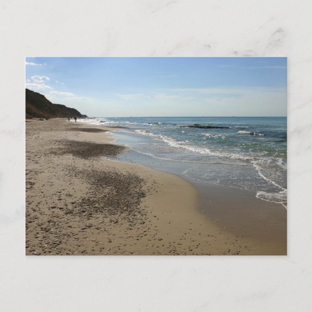 Mediterranean Sea, Netanya, Israel Postcard (Front)