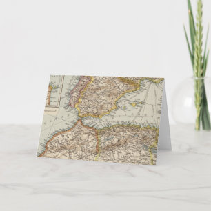 Mediterranean Sea W Holiday Card