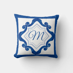 Mediterranean Style Throw Pillow